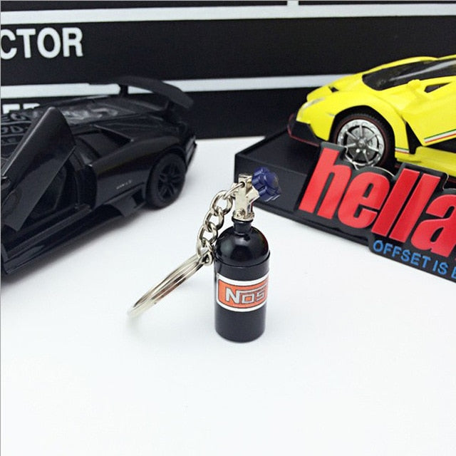 NOS  Bottle  Key Chain